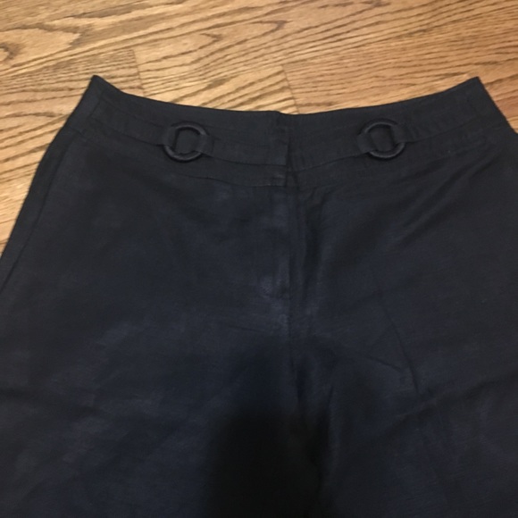 Casual Linen black shorts - Picture 2 of 7